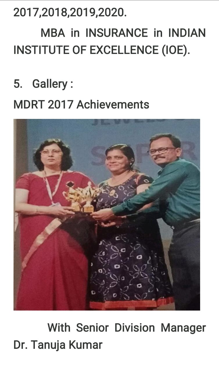 MDRT 2017 Achievements
